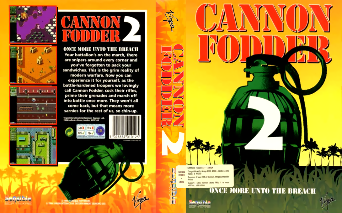 Cannon Fodder 2 — box-texture (EU)
