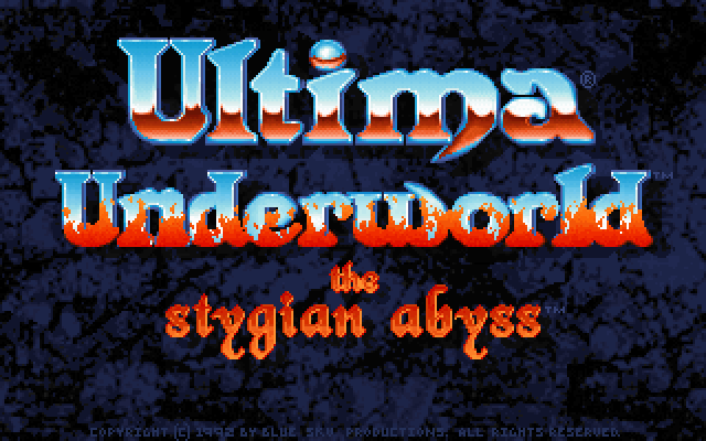 Ultima Underworld - The Stygian Abyss — sstitle (JP)