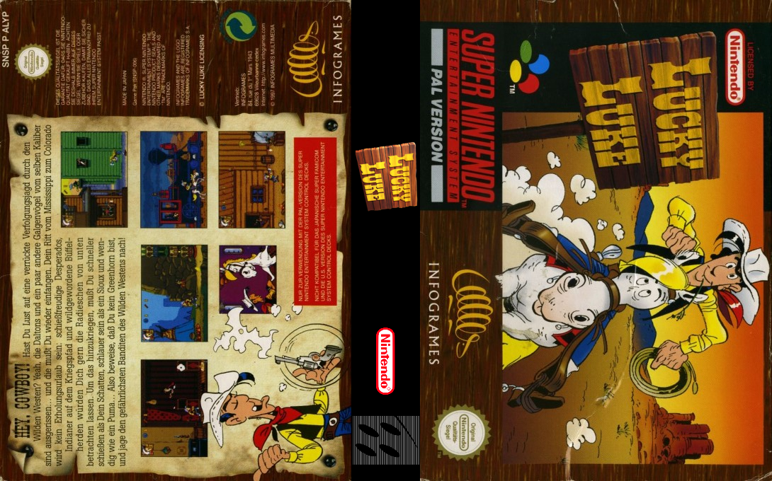 Lucky Luke — box-texture (DE)