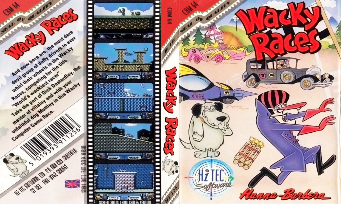 Wacky Races — box-texture (EU)