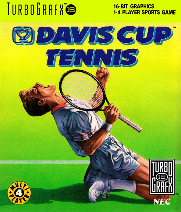 Davis Cup Tennis box art