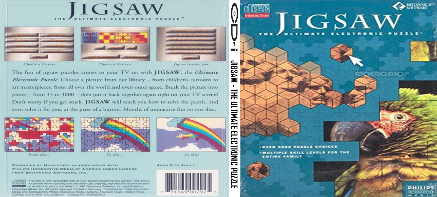 Jigsaw - The Ultimate Electronic Puzzle — box-texture (US)