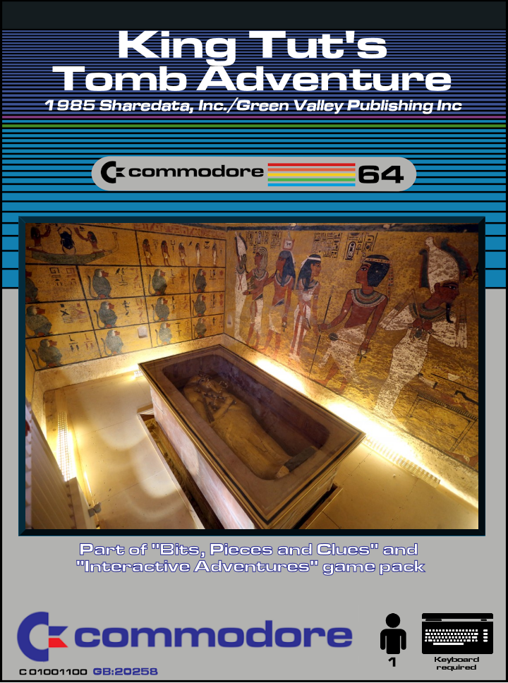 King Tut's Tomb Adventure box art