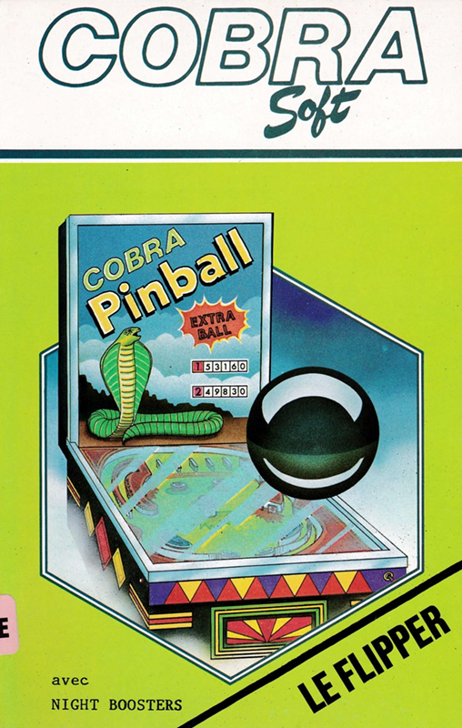 Cobra Pinball box art