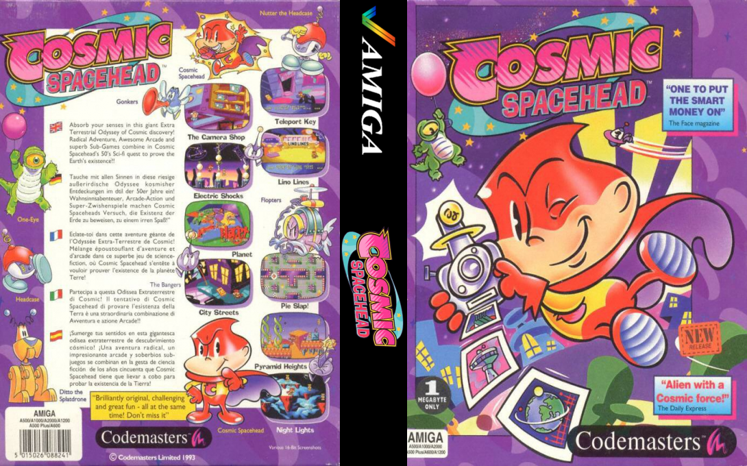 Cosmic Spacehead — box-texture (EU)