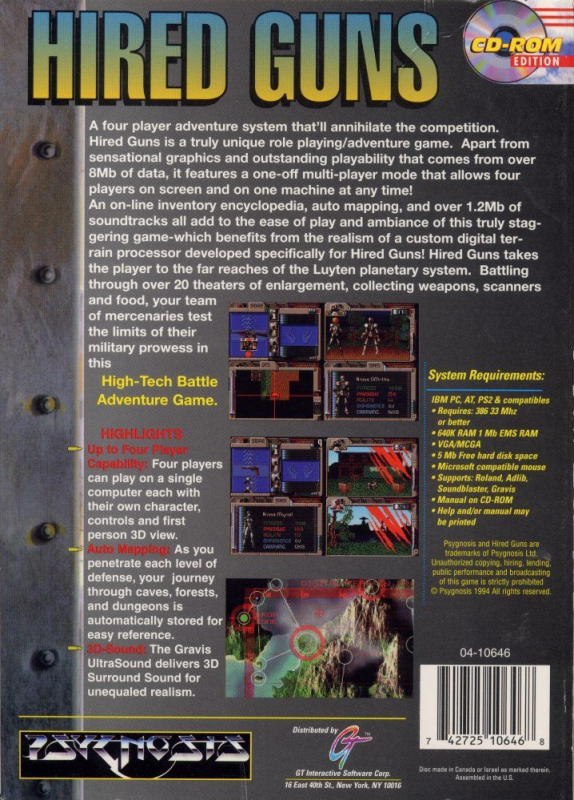 Hired Guns — box-2D-back (US)
