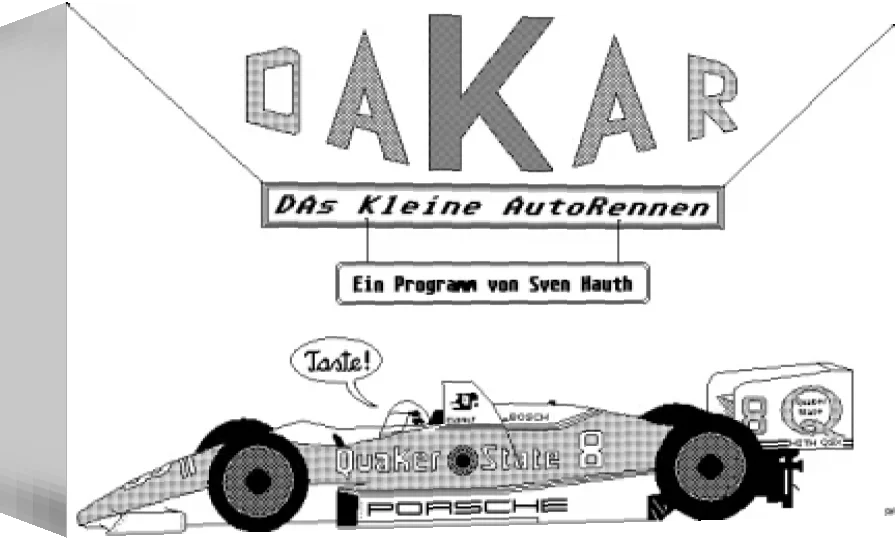 DakAr - Das Kleine Autorennen — box-3D (WOR)
