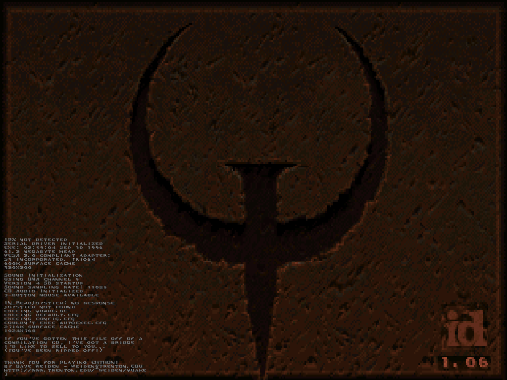 Quake Level Master V — sstitle (WOR)