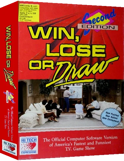 Win, Lose or Draw - Second Edition — box-3D (US)