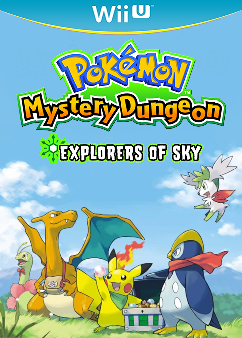 Pokemon Mystery Dungeon - Explorers of Sky box art