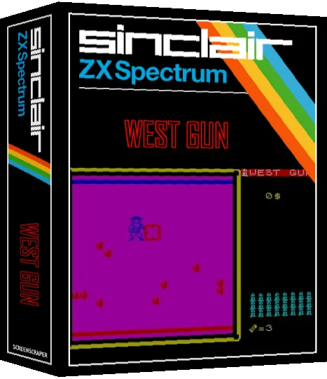 West Gun — box-3D (SS)