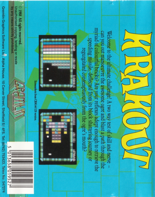 Krakout — box-2D-back (EU)