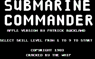 Submarine Commander — sstitle (WOR)