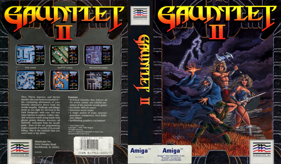 Gauntlet II — box-texture (US)
