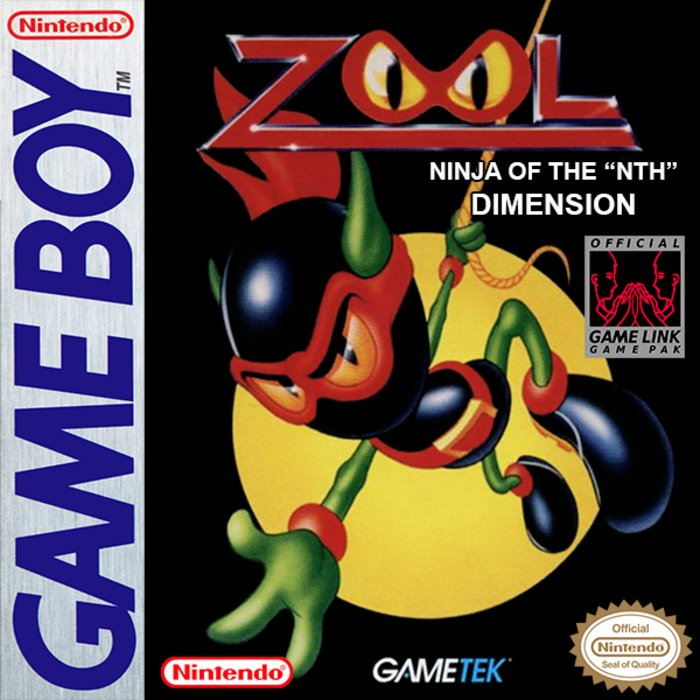 Zool - Ninja of the “Nth” Dimension box art