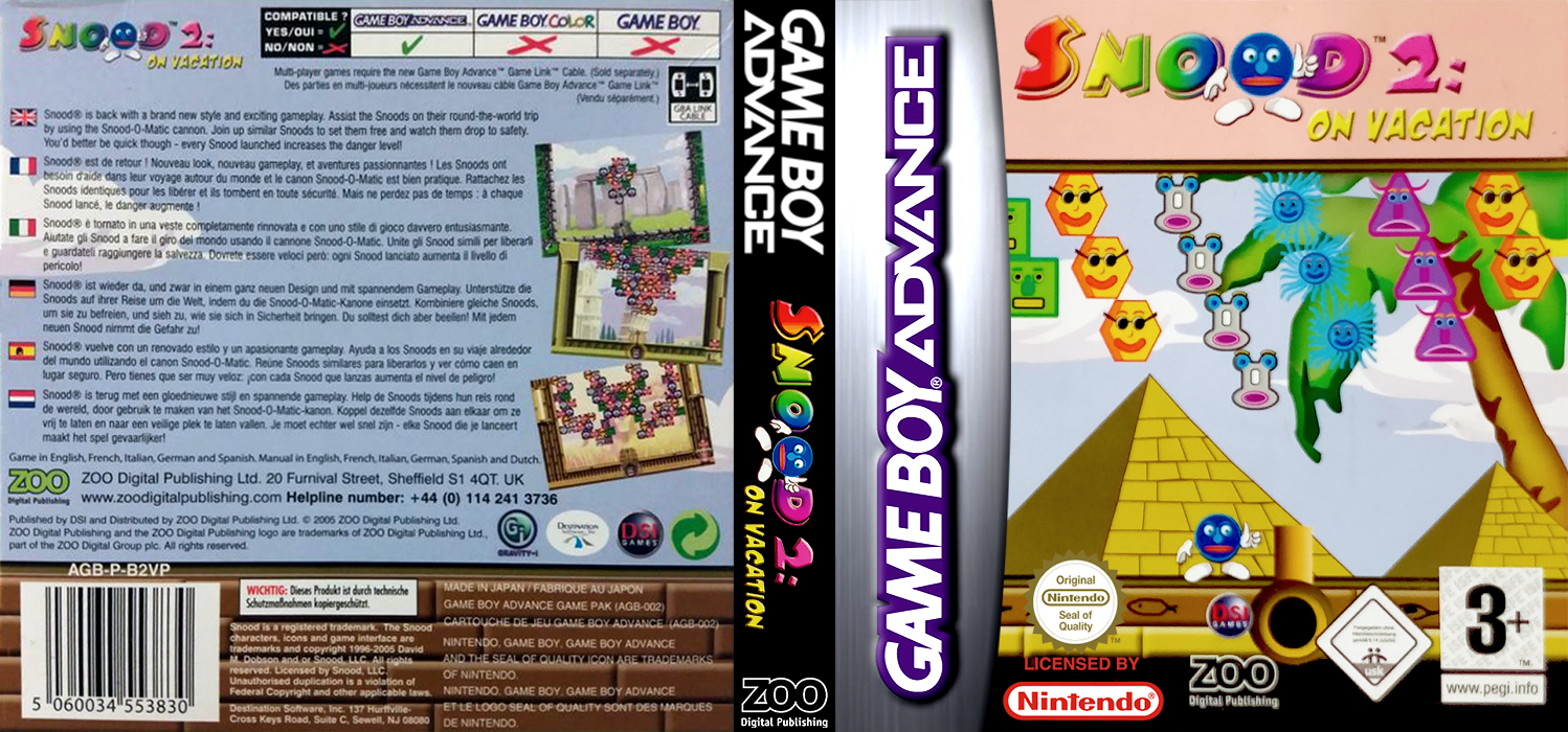 Snood 2 - On Vacation — box-texture (EU)