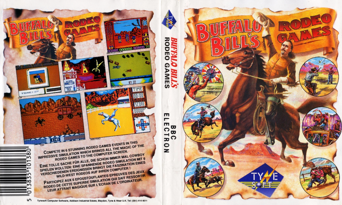 Buffalo Bill's Wild West Show — box-texture (EU)