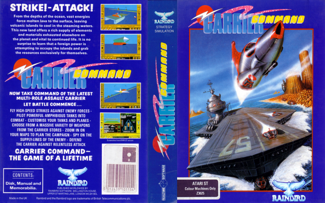 Carrier Command — box-texture (EU)
