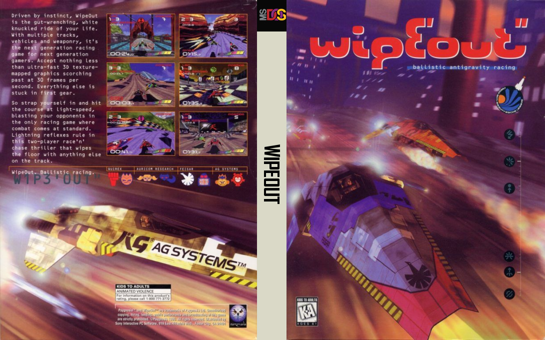 WipEout — box-texture (US)