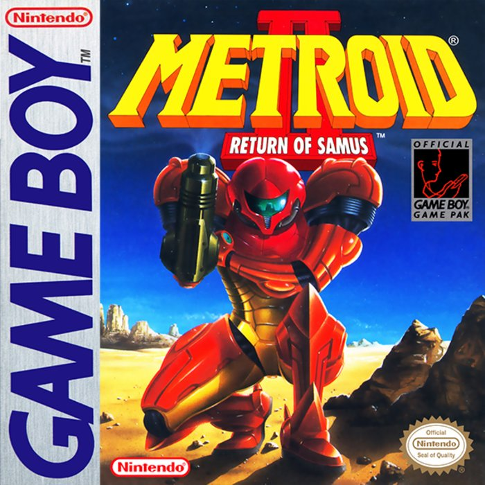 Metroid II : Return of Samus box art