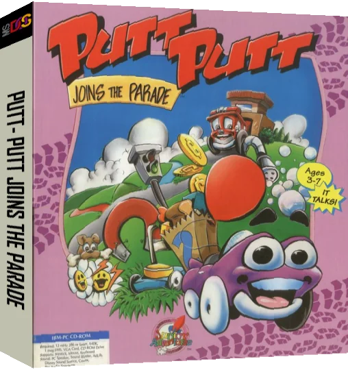 Putt- Putt Joins The Parade — box-3D (US)