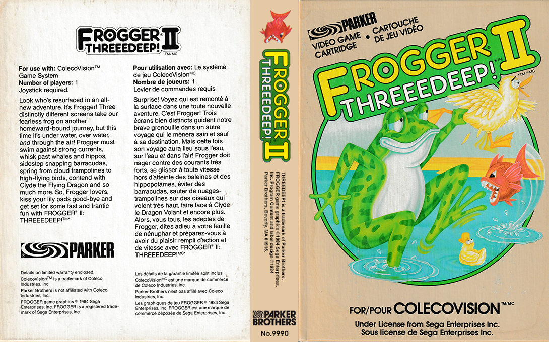 Frogger II - ThreeeDeep! — box-texture (CA)