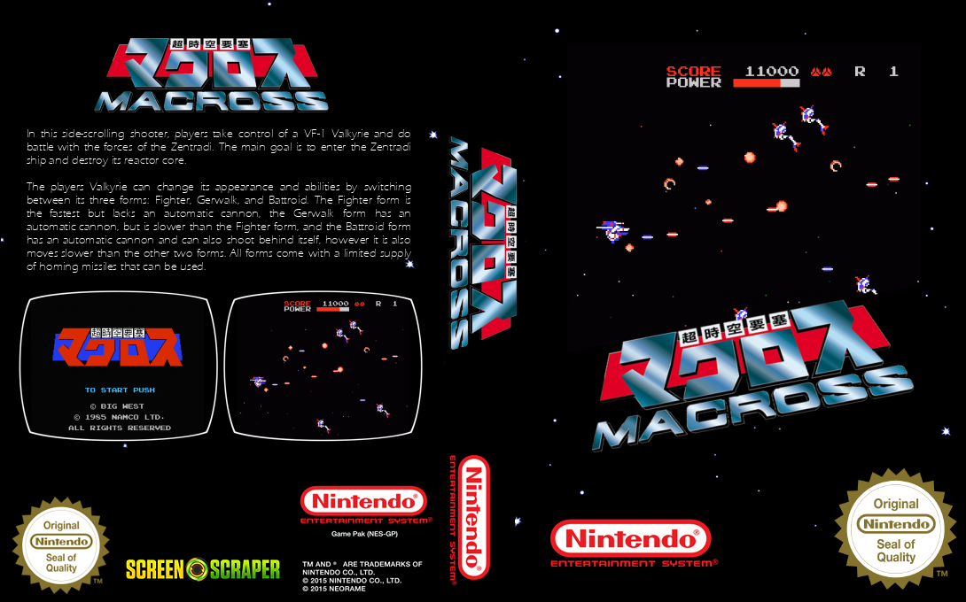 Choujikuu Yousai - Macross — box-texture (SS)