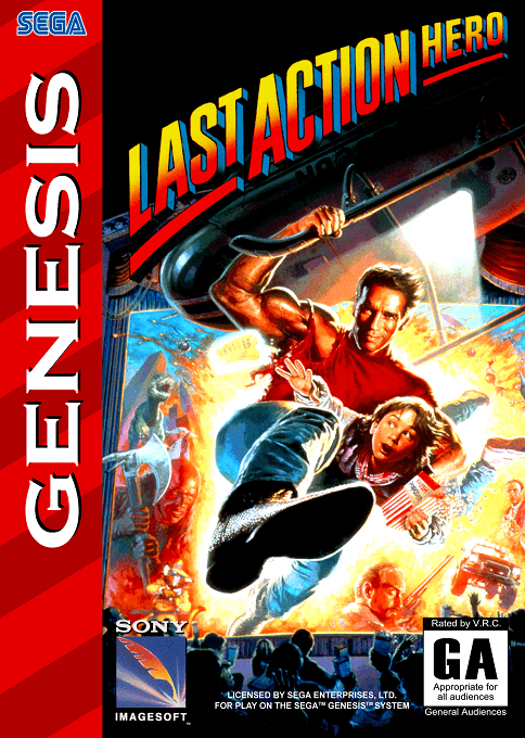 Last Action Hero box art