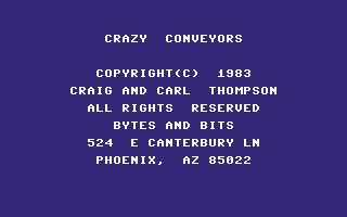 Crazy Conveyors — sstitle (WOR)