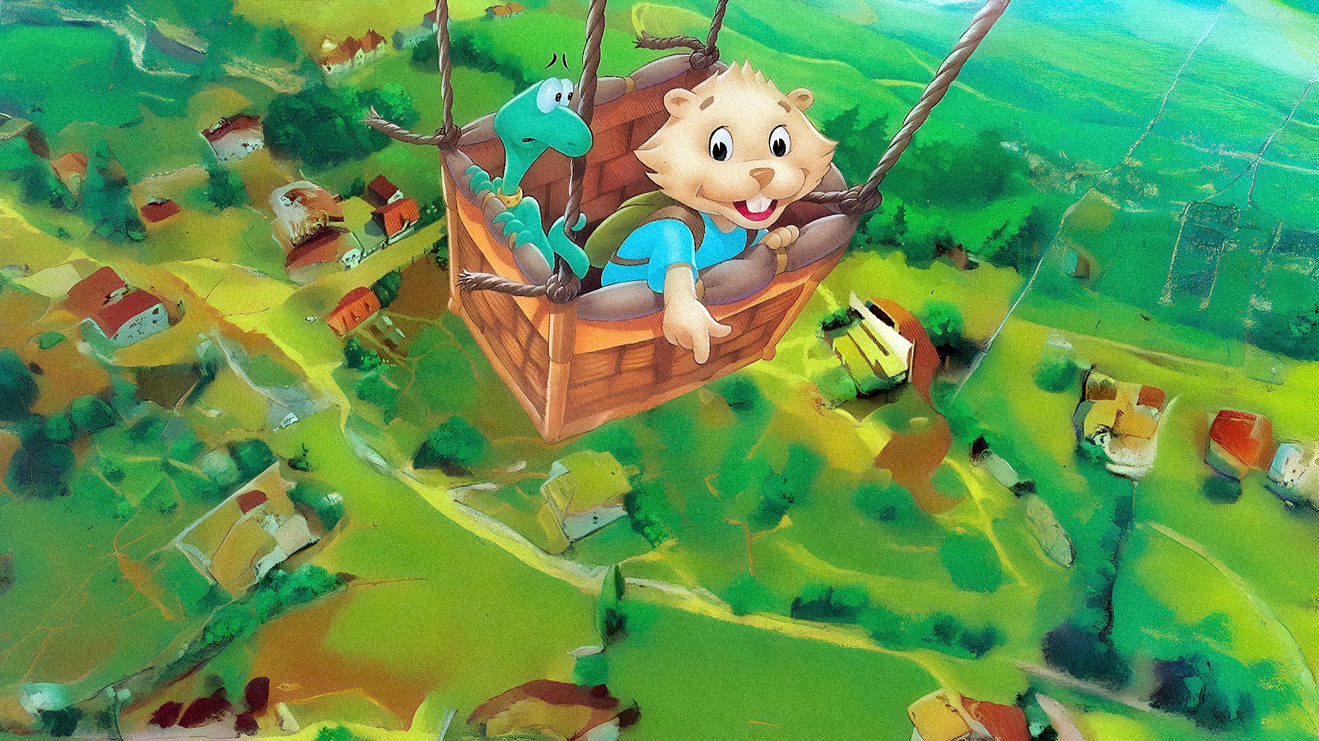 Gregory and the Hot Air Balloon — fanart