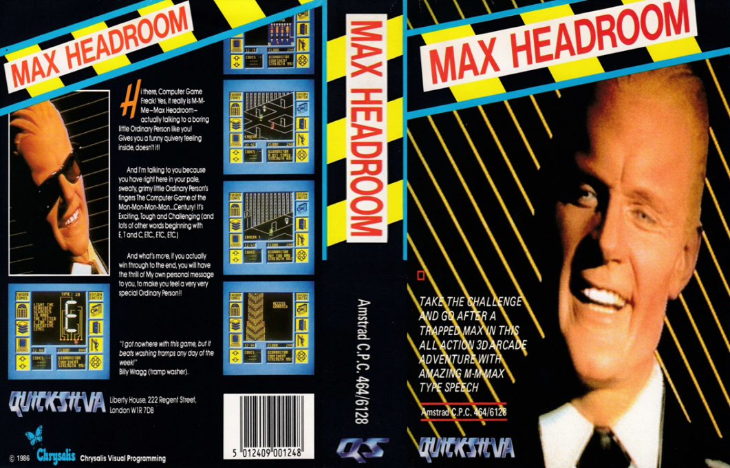 Max Headroom — box-texture (EU)