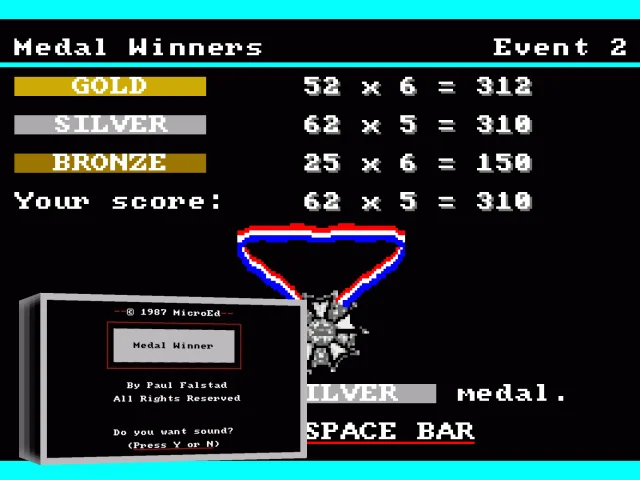 Medal Winner — mixrbv2 (WOR)