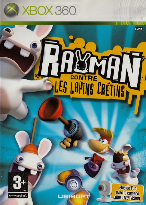 Rayman Raving Rabbids — box-2D (FR)