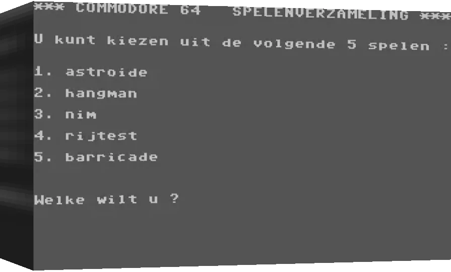 Spelenverzameling — box-3D (WOR)