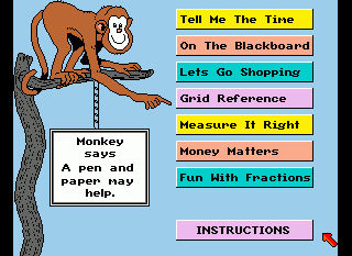 Maths Monkey — ss (WOR)