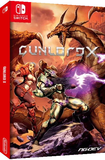 Gunlord X — box-3D (WOR)