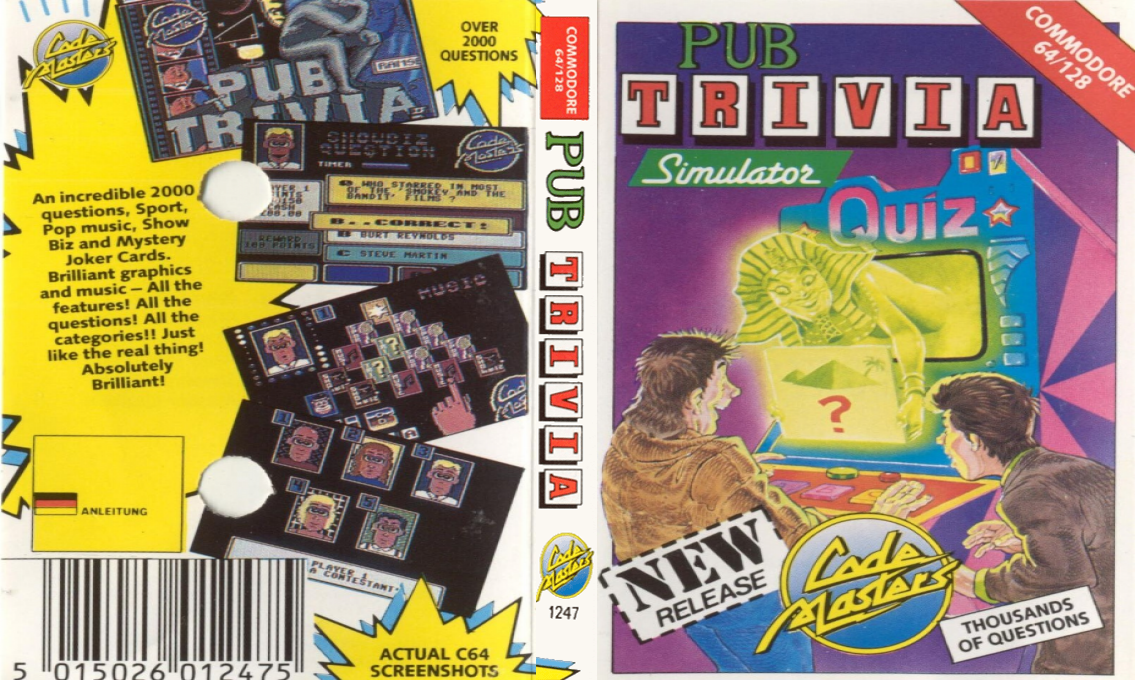 Pub Trivia Simulator — box-texture (EU)