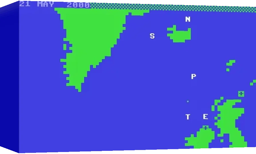 Hunt The Bismarck — box-3D (WOR)
