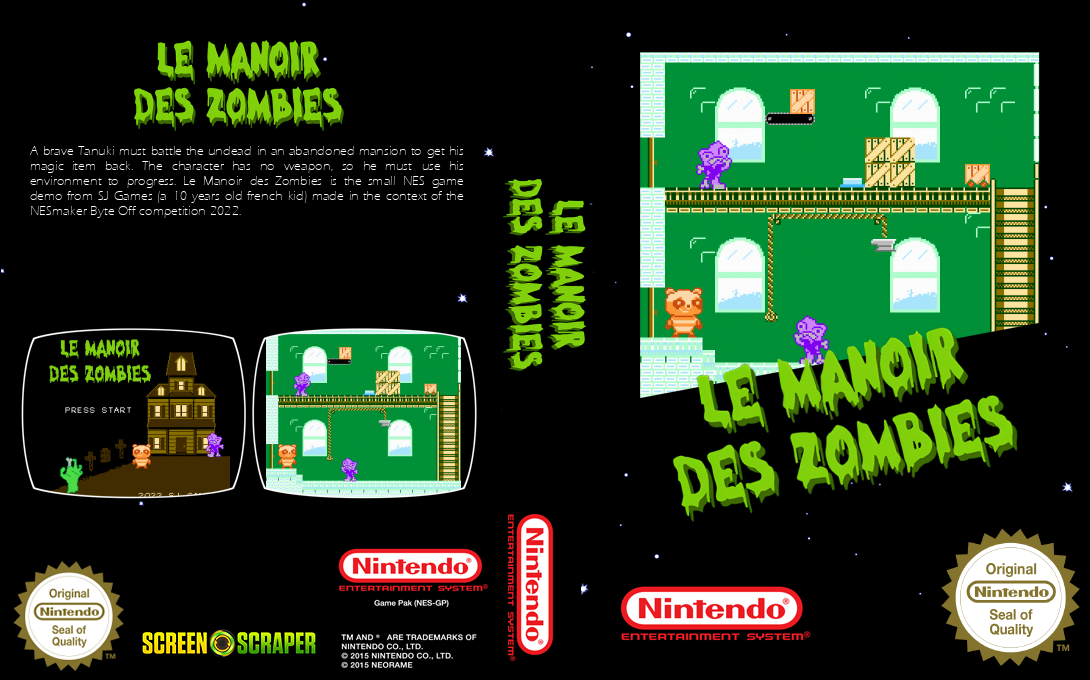 Manoir des Zombies, Le — box-texture (SS)