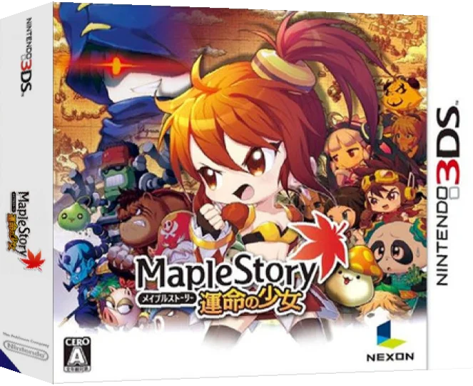 MapleStory - Unmyeongui Sonyeo — box-3D (JP)