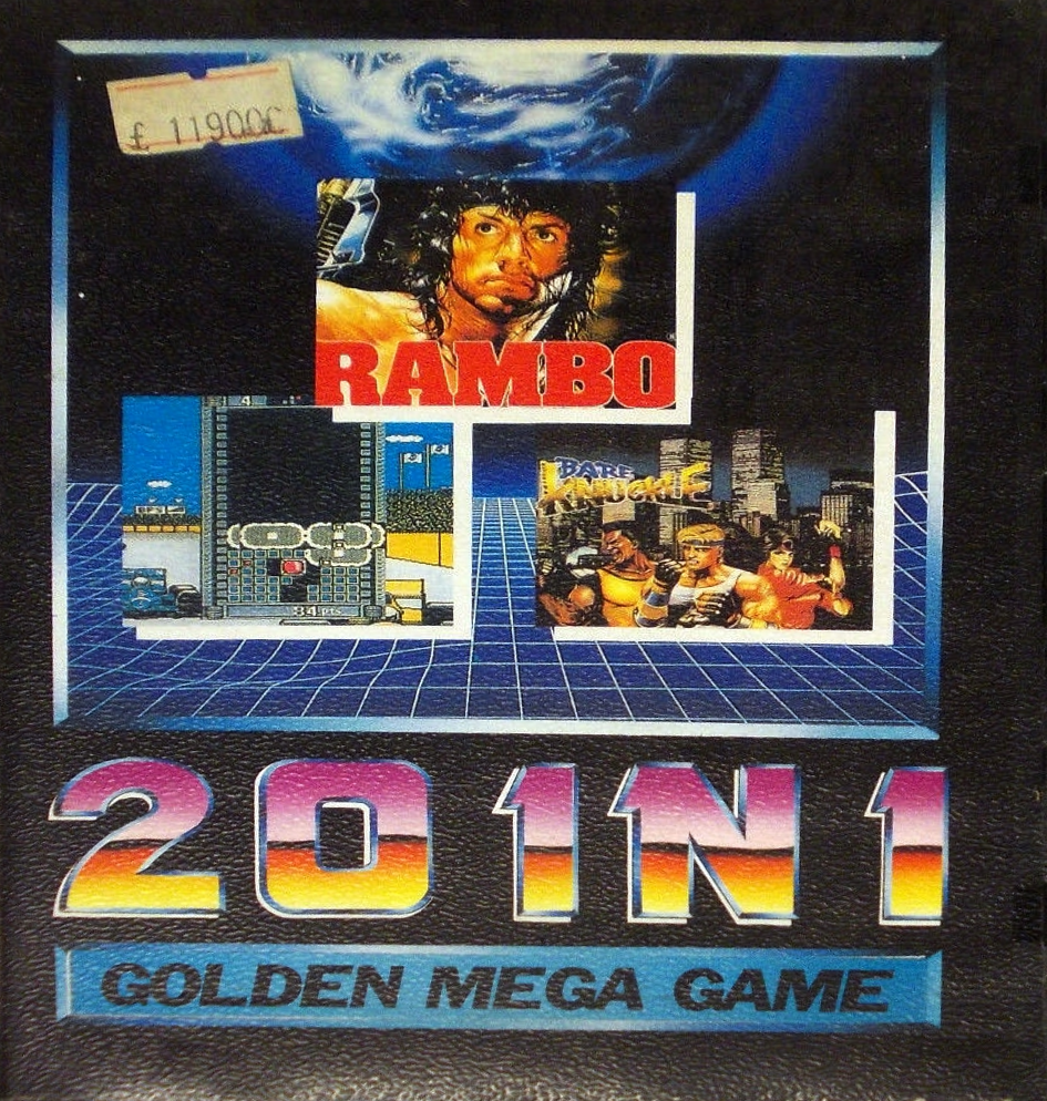 20 In 1 Golden Mega Game — box-scan (WOR)