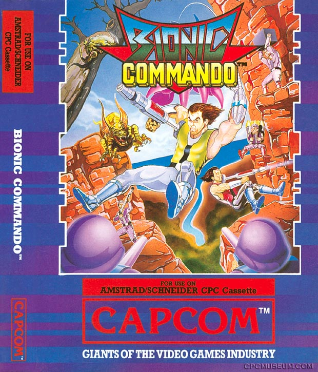 Bionic Commando — box-scan (EU)
