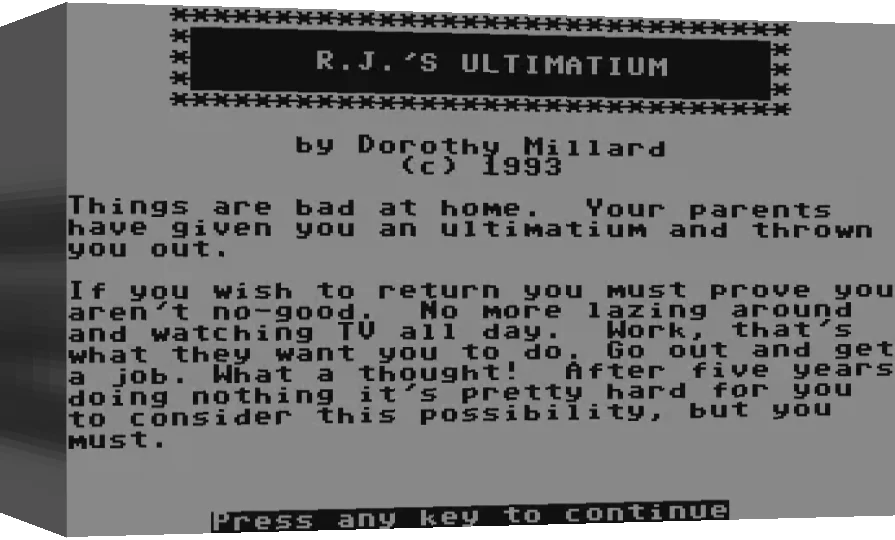 Rj's Ultimatum — box-3D (WOR)