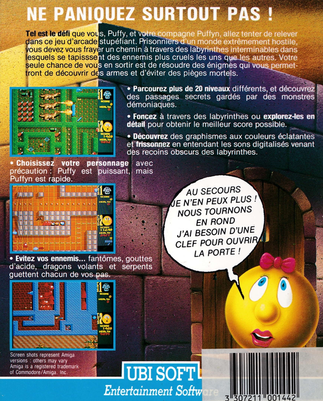 Puffy's Saga — box-2D-back (FR)