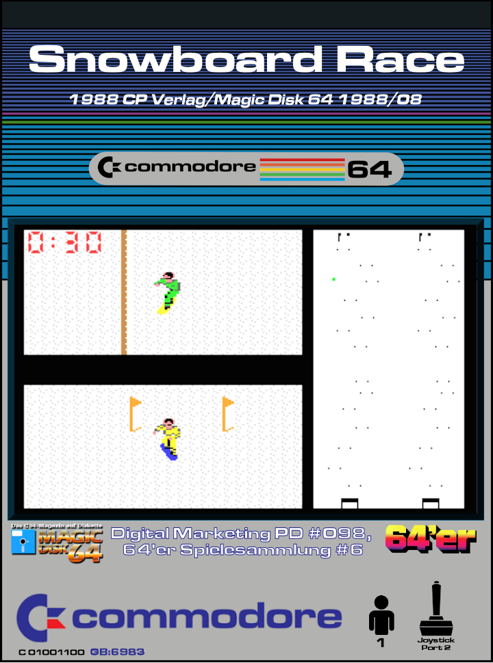 Snowboard Race box art