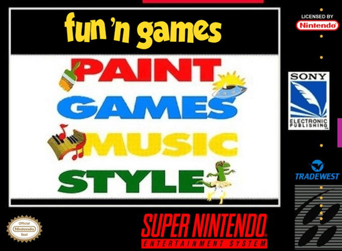 Fun 'n' Games box art