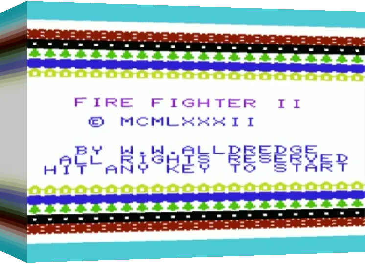 Fire Fighter II — box-3D (WOR)