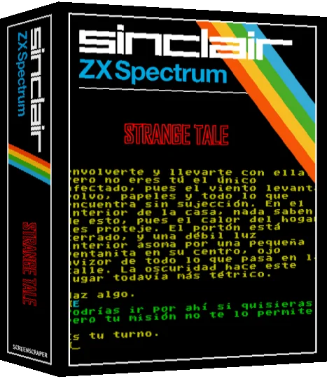 Strange Tale — box-3D (SS)