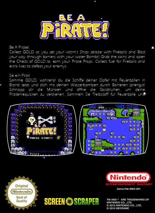 Be a Pirate — box-2D-back (SS)