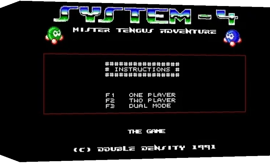 System4 Mister Tengus Adventure — box-3D (WOR)
